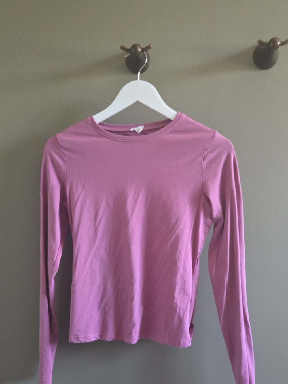 Garage Long Sleeve Tee in Dusty Rose
